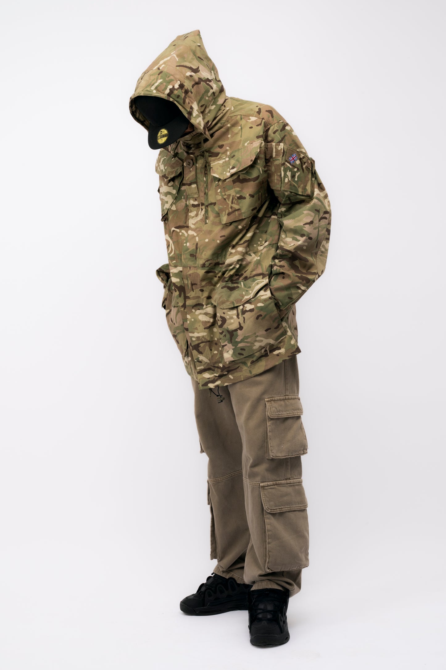 1of 1 Cherub Hooded Trench Coat