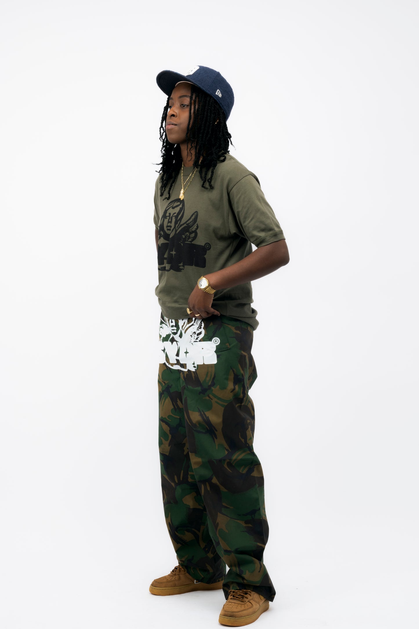 1of 1 - Cherub Tee (Dark green)