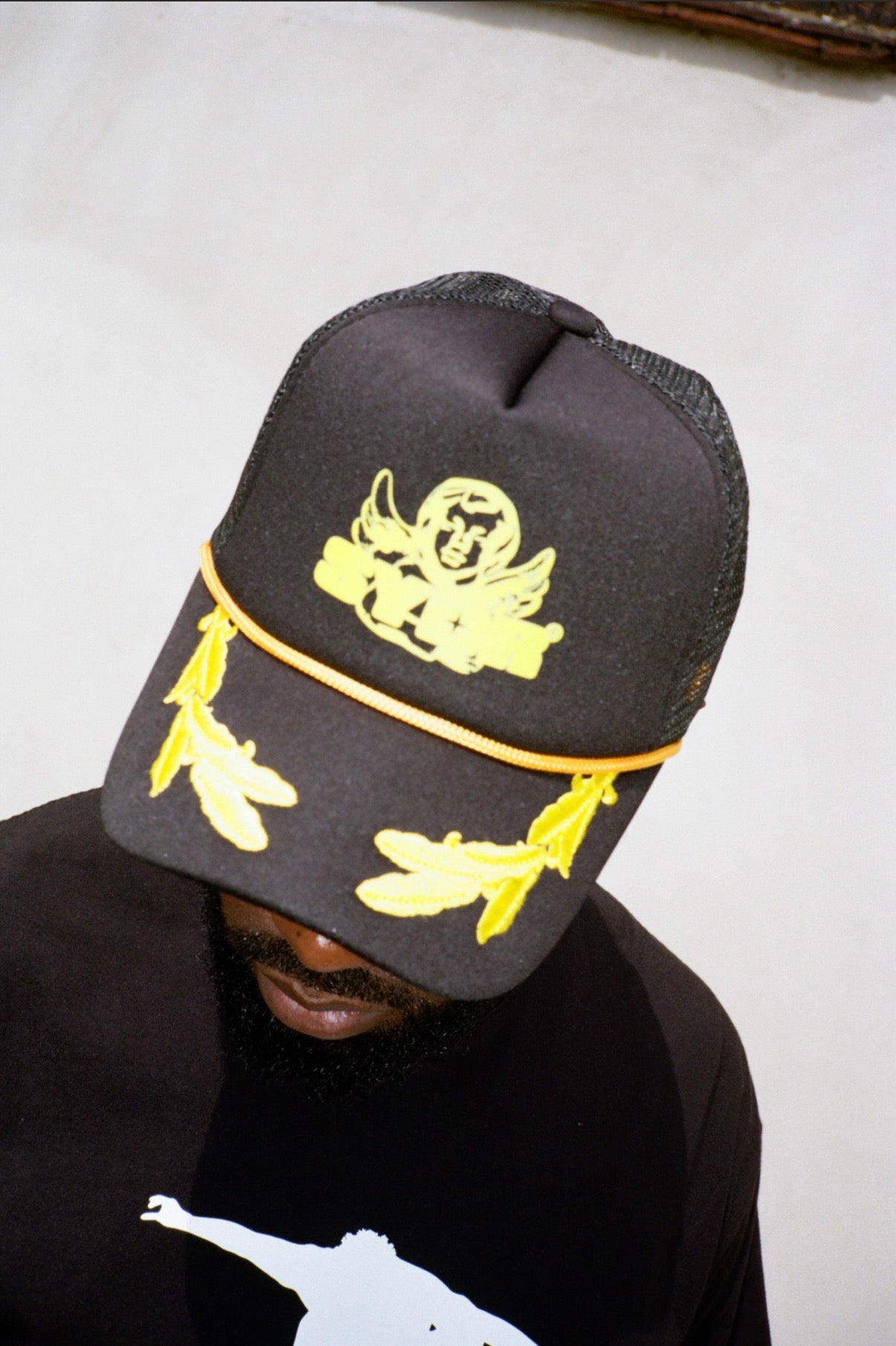 Cherub Captain Trucker (Black & Yellow)