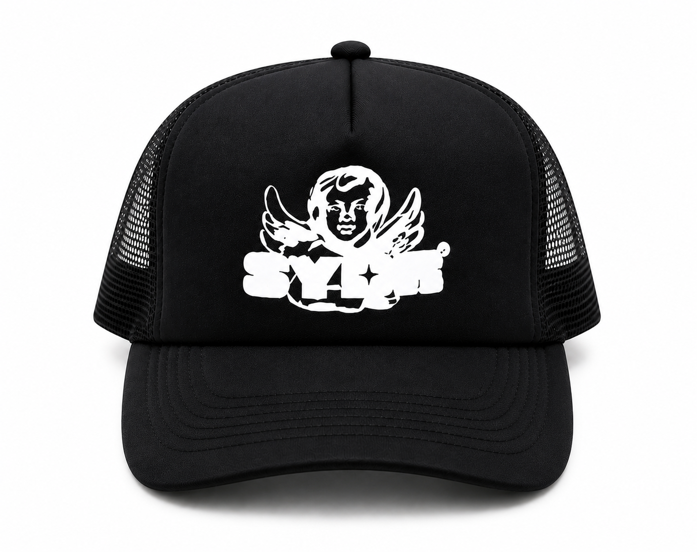 Cherub Trucker Hat (Black)