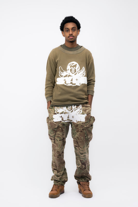 1of 1 - Cherub Khaki long sleeve