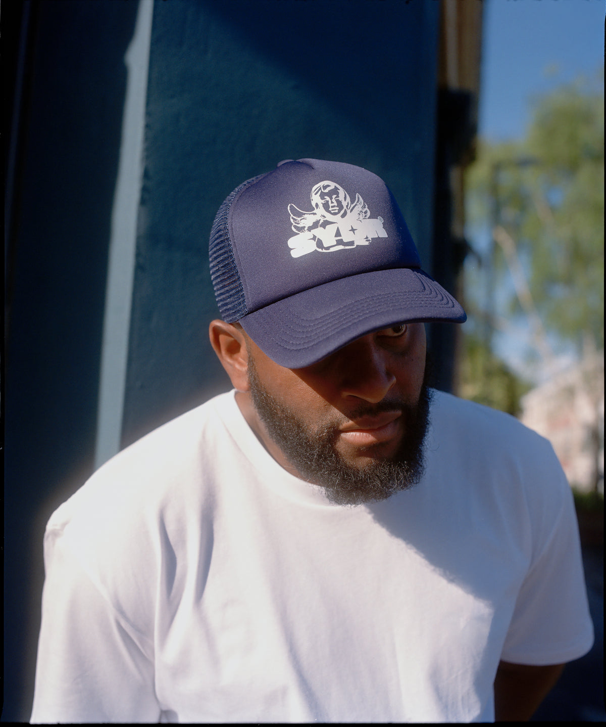 Cherub Trucker Hat (Navy)