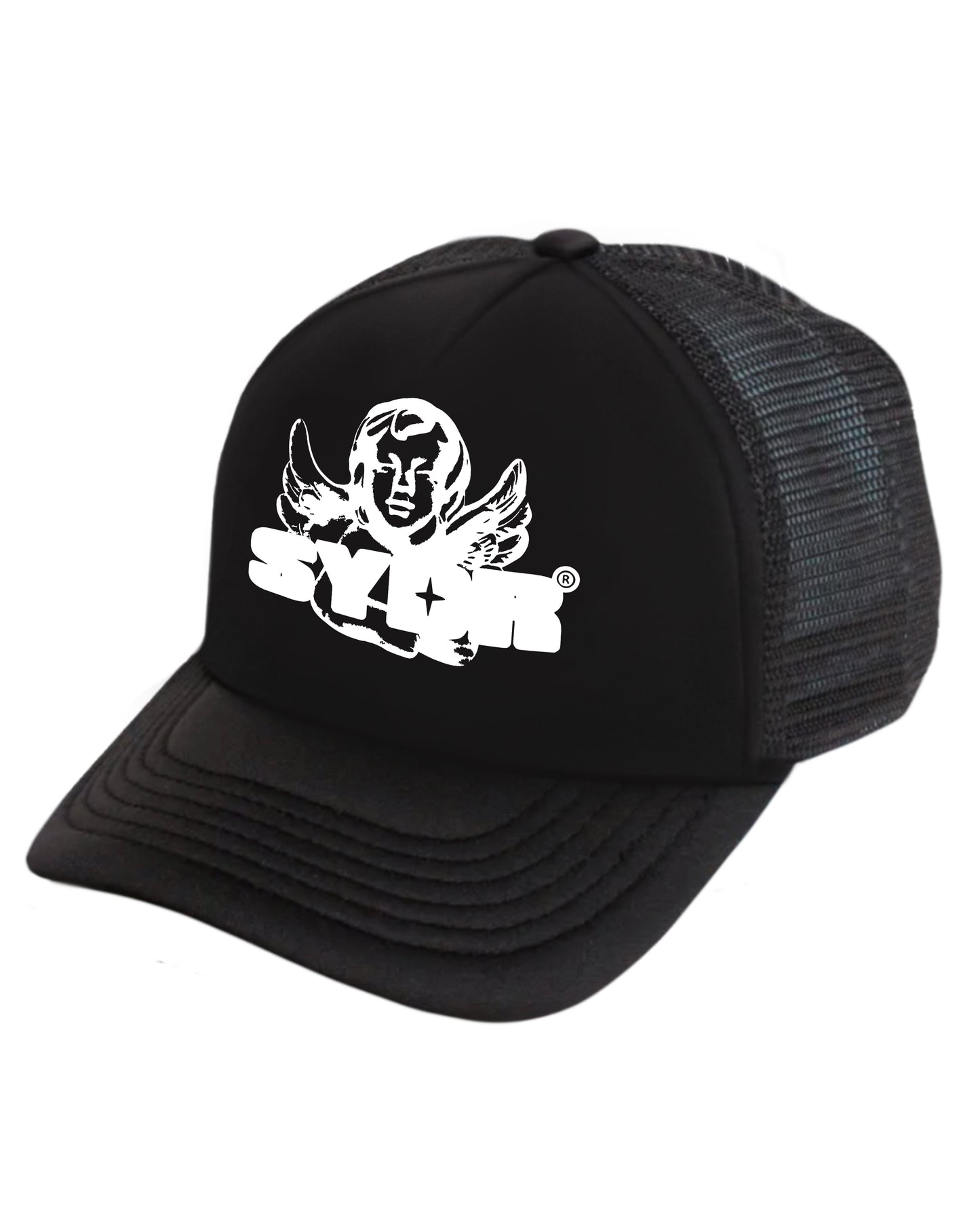 Cherub Trucker Hat (Black)