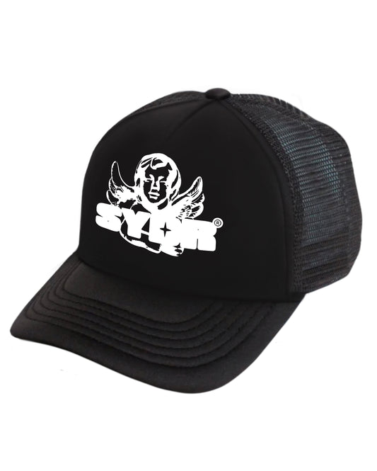 Cherub Trucker Hat (Black)