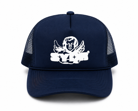 Cherub Trucker Hat (Navy)