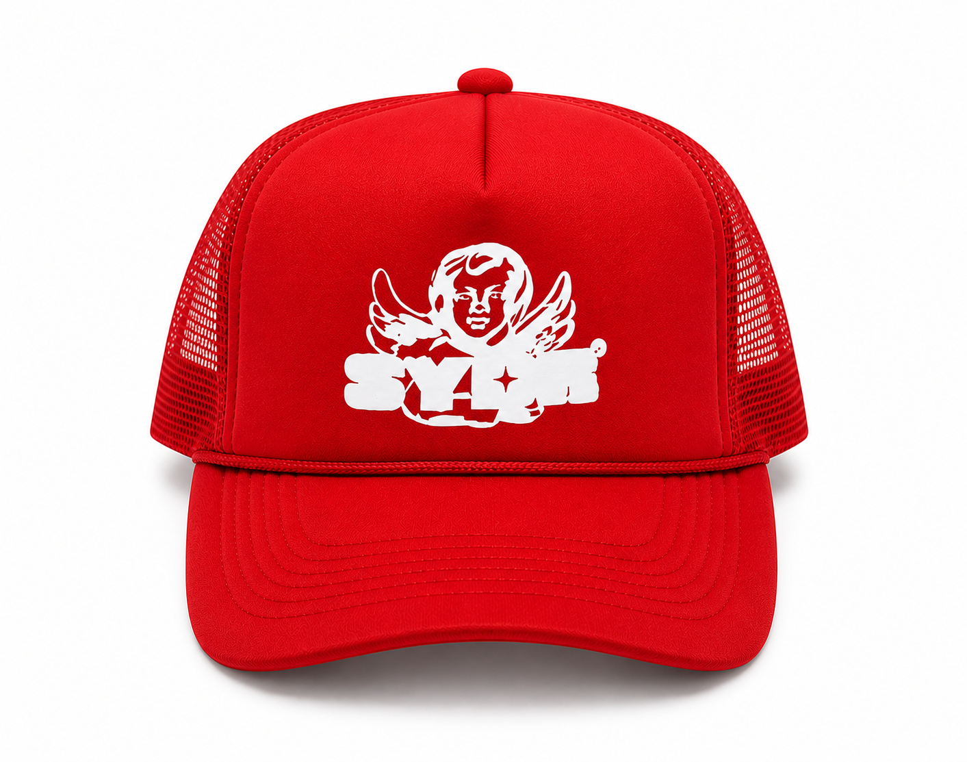 Cherub Trucker Hat (Red)