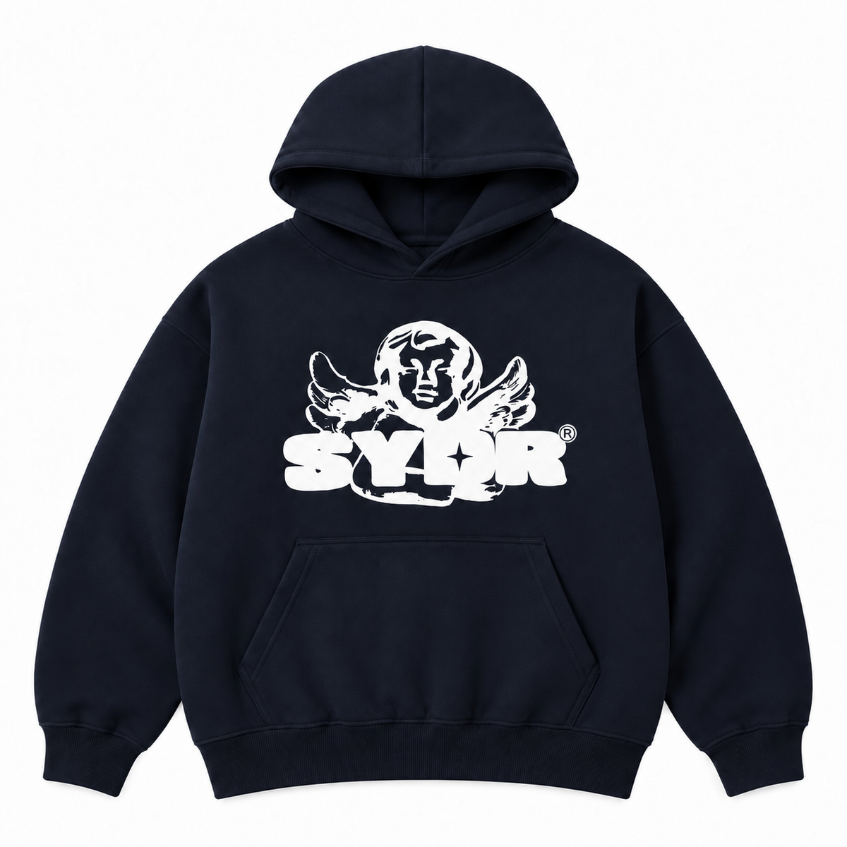 Cherub Pullover Hoodie (Navy)
